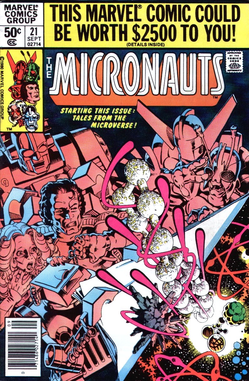 Read online Micronauts (1979) comic -  Issue #21 - 1