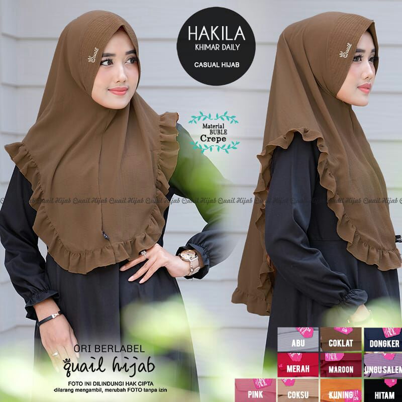 Quail Hijab Jilbab Edisi Juni