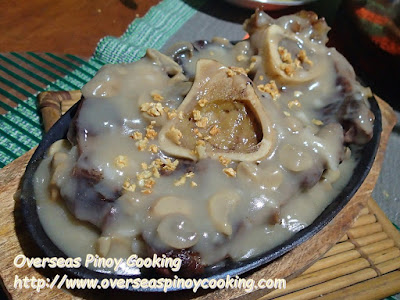 Sizzling Bulalo Steak