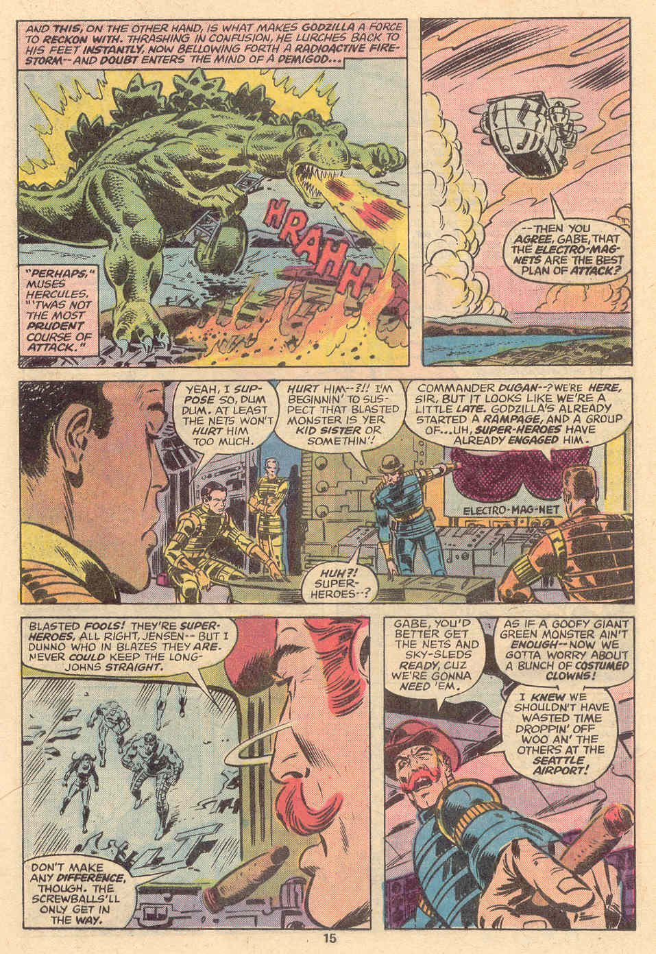 Read online Godzilla (1977) comic -  Issue #3 - 10