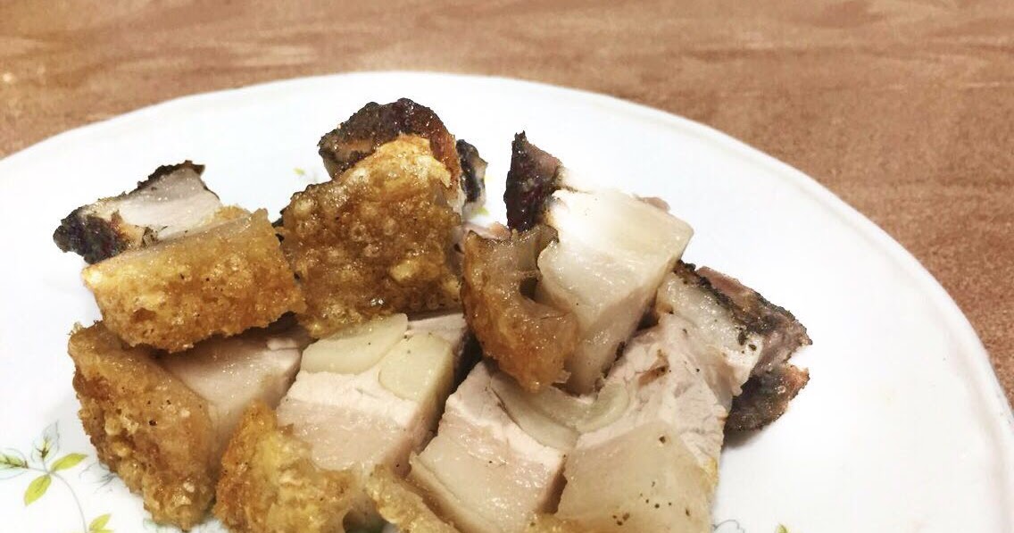 Siew Yuk (Chinese Roast Pork Belly) Air Fryer