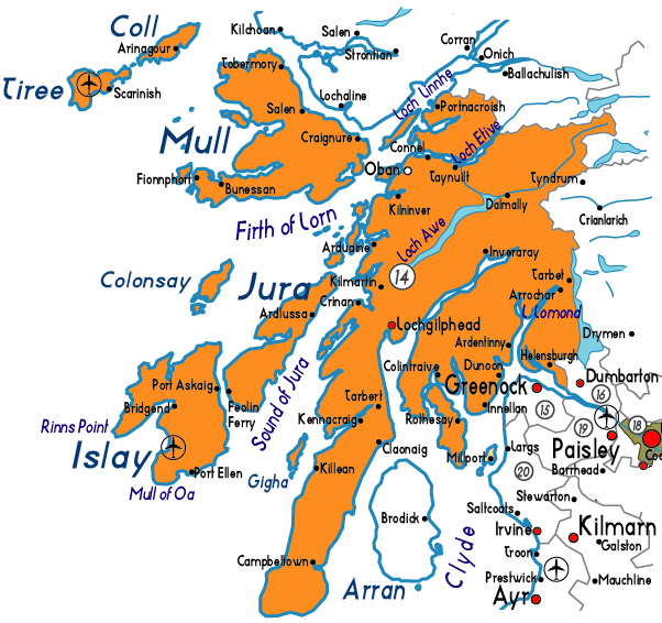 map of argyle scotland        <h3 class=
