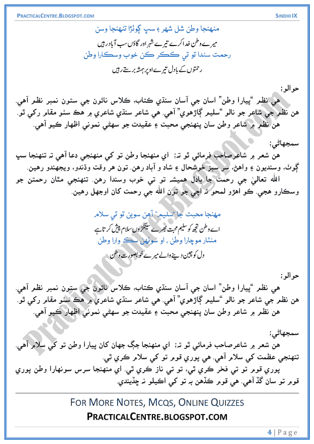 Hamara watan essay in urdu for class 8 image