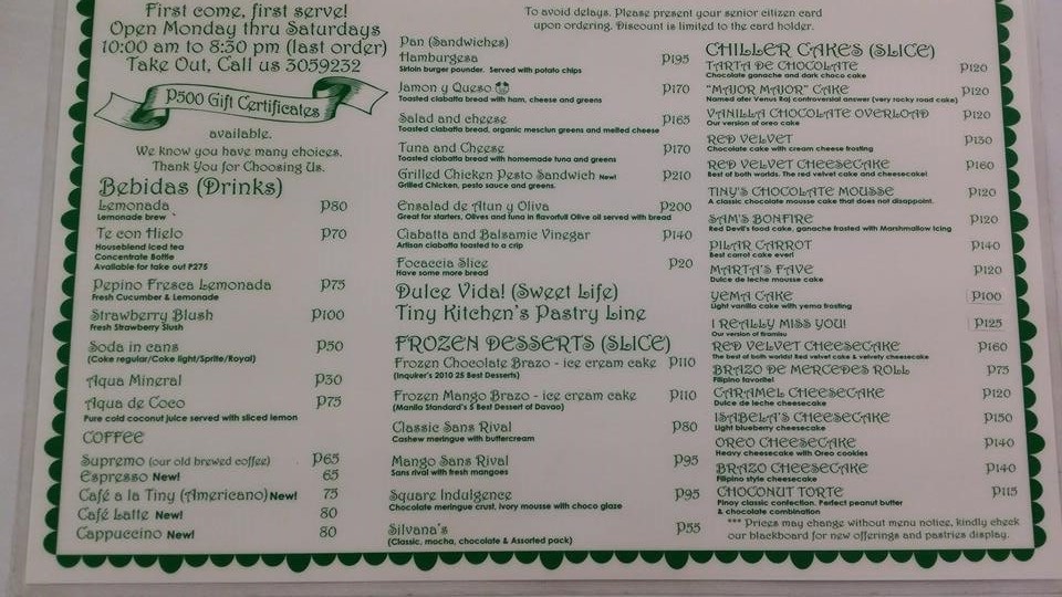 Tiny Kitchen A Taste Of Spain In Davao City Blogph Net