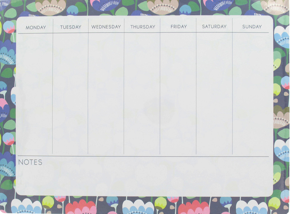 Domestic Sluttery Sluttishly Organised Weekly Planners