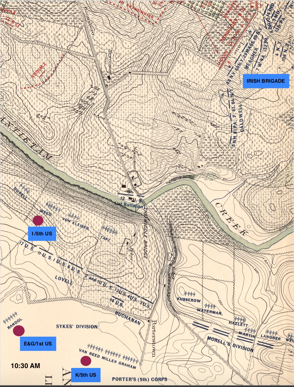 South From the North Woods “Well gentlemen, I guess they have our range”