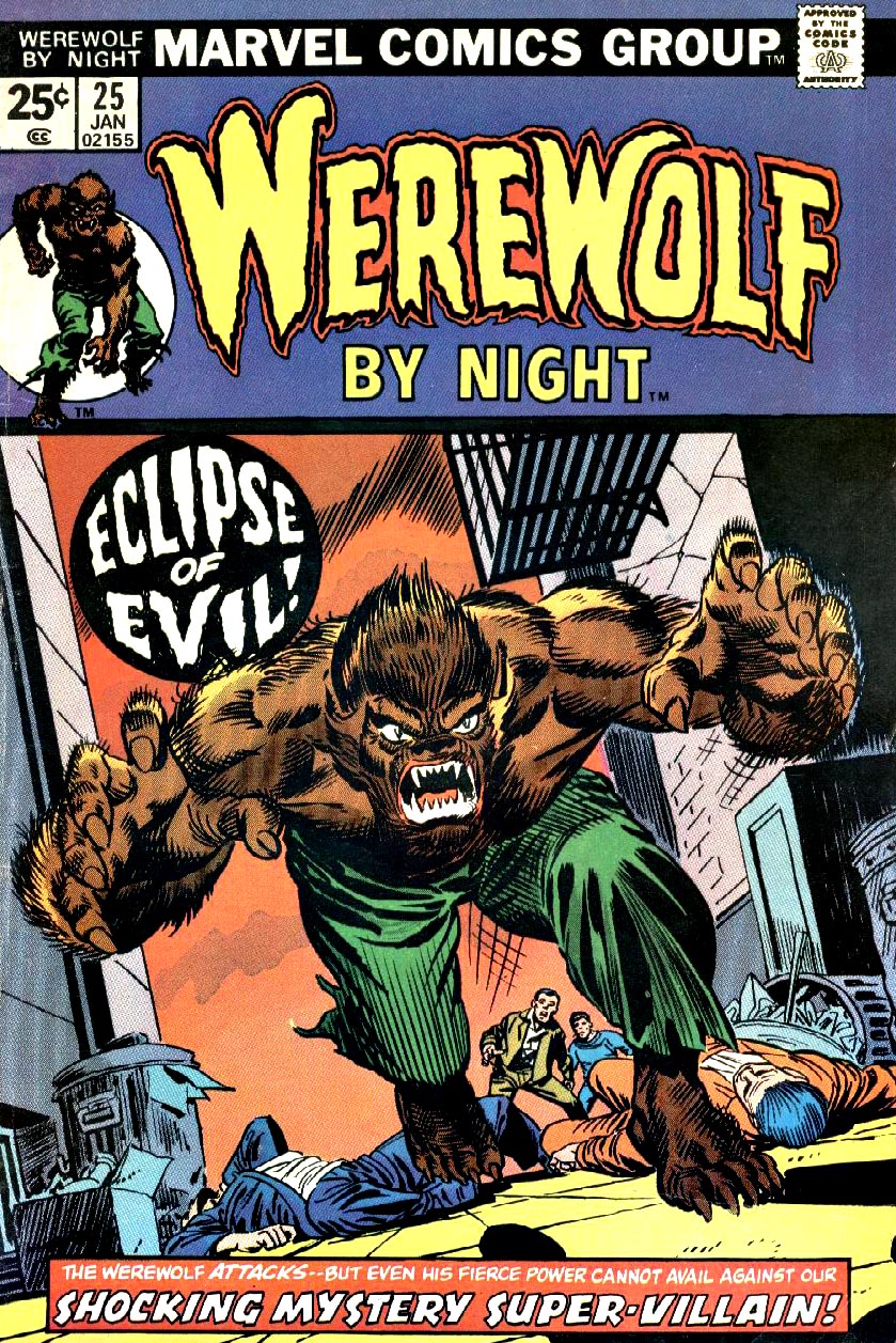 Read online Werewolf by Night (1972) comic -  Issue #25 - 1