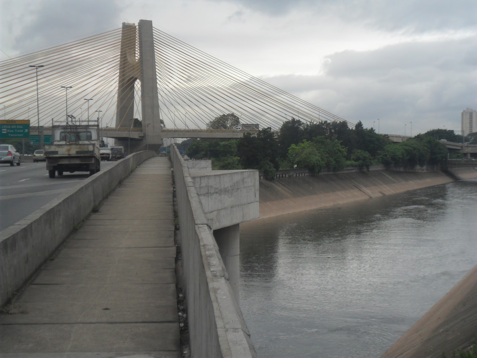 Olhar São Paulo Ponte Governador Orestes Quércia São Paulo