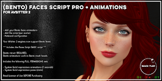 [Black Tulip] Script - BENTO Faces PRO v2+Anims - AVsitter Plugin