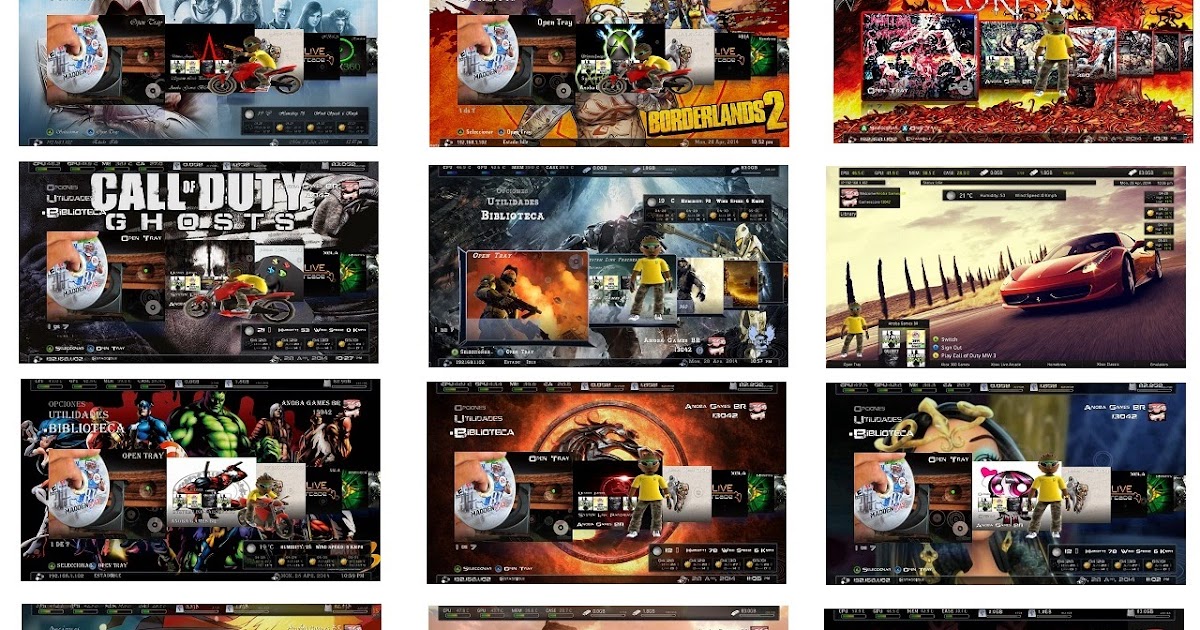 HD PARA XBOX 360 RGH / JTAG Skins para Freestyle 3