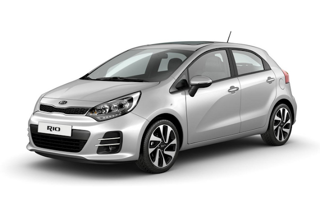 Kia Rio 3 Restylée (2015 à 2017) - Couleurs, code peinture