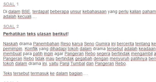 Contoh Soal Analisis isi teks ulasan film , drama ezy blog