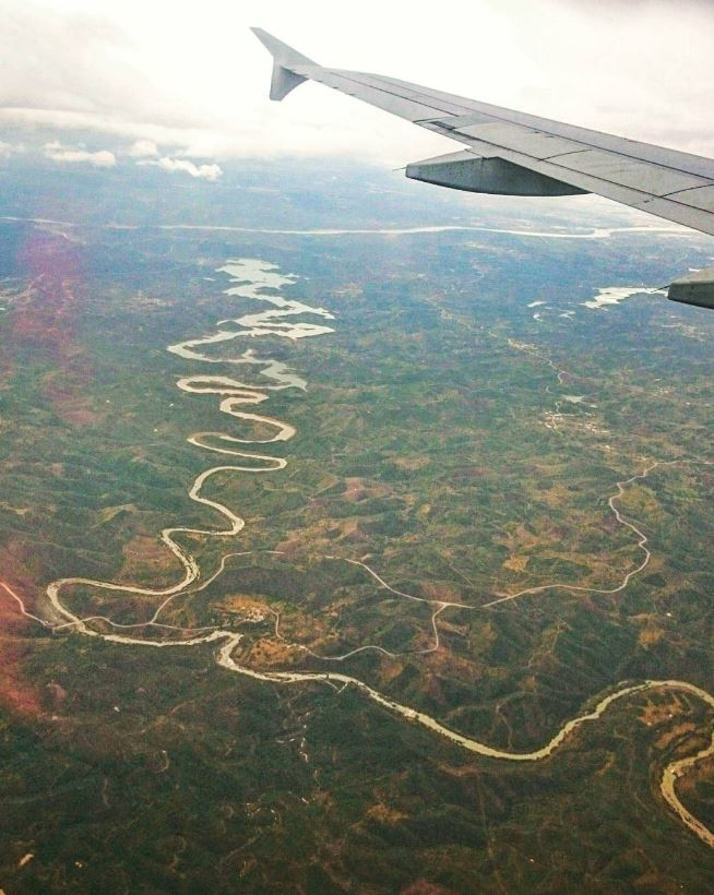 Река голубой дракон в португалии