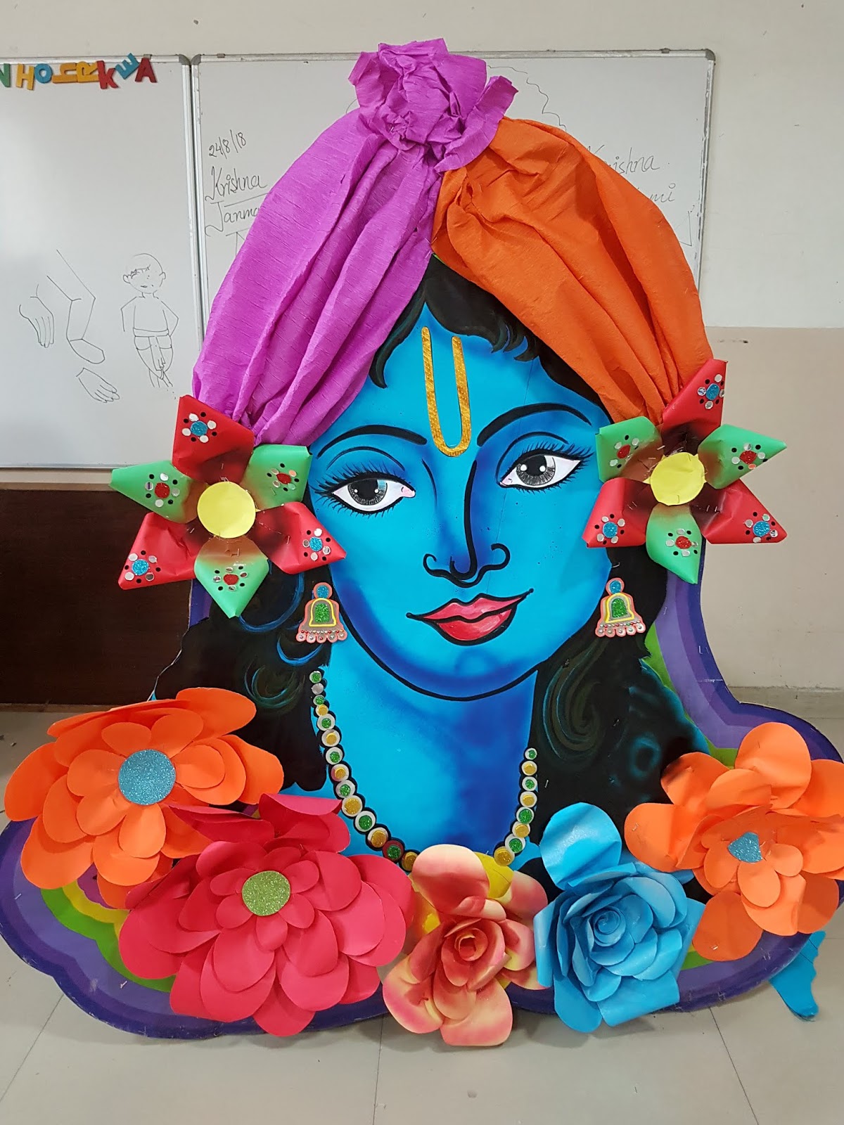 Art ,Craft ideas and bulletin boards for elementary schools Krishna