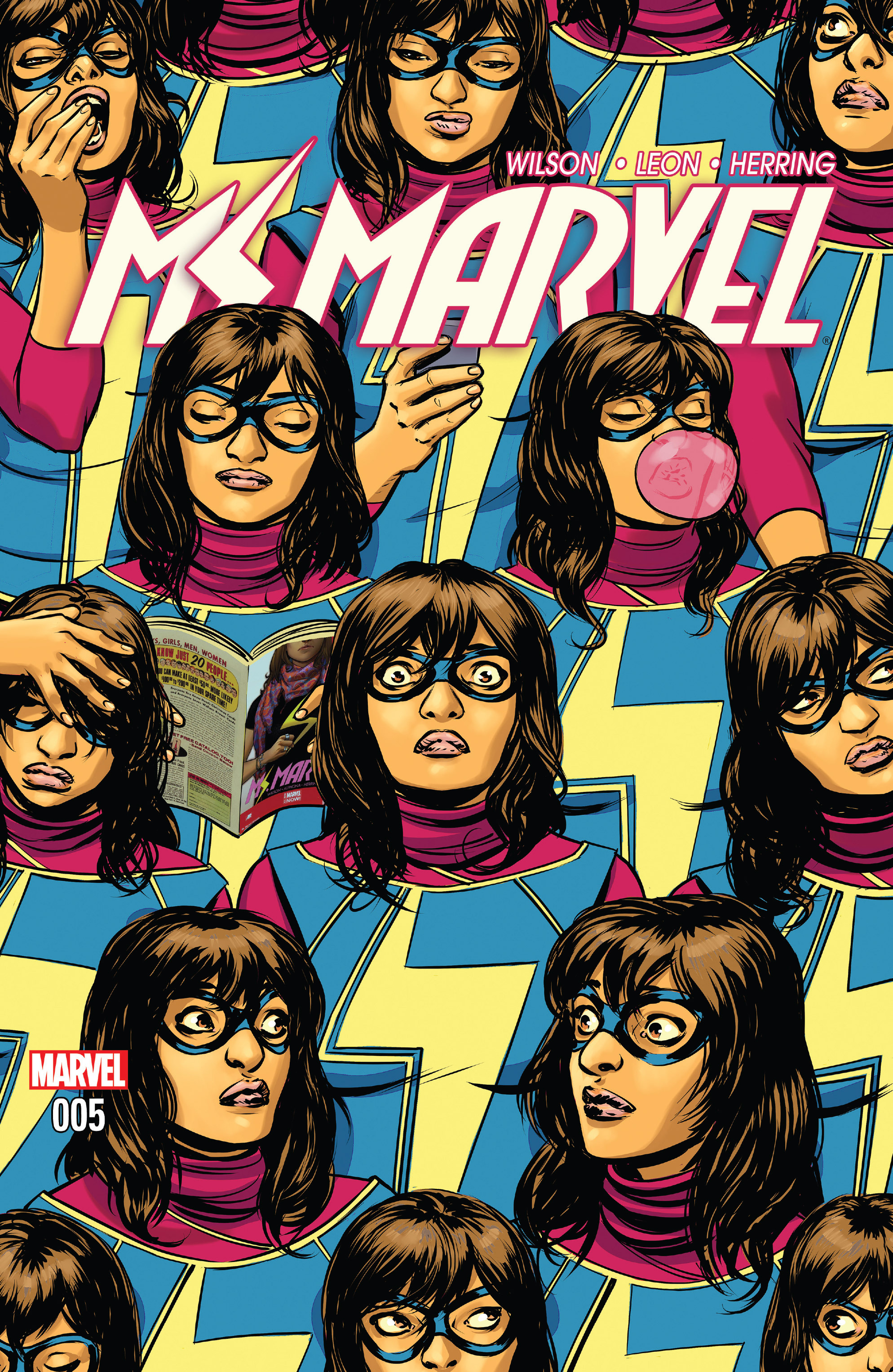 Read online Ms. Marvel (2016) comic -  Issue #5 - 1