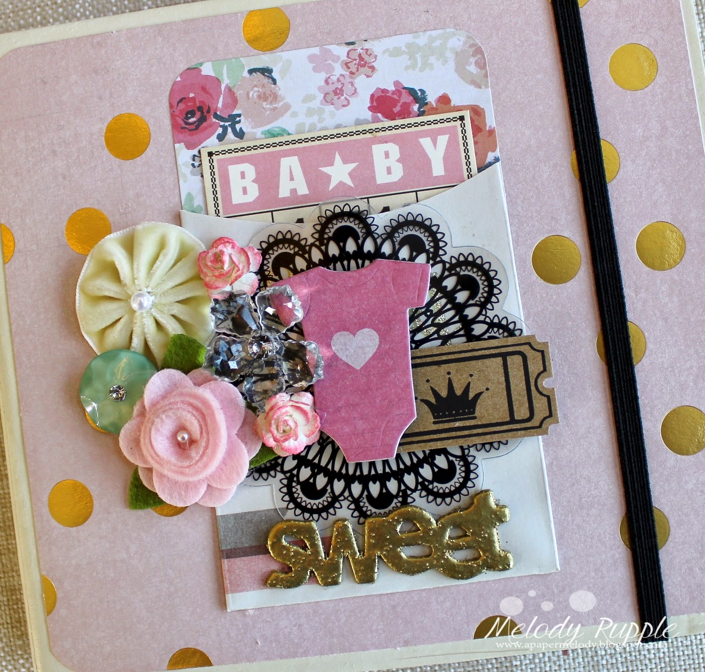 A Paper Melody Baby Girl Mini Album