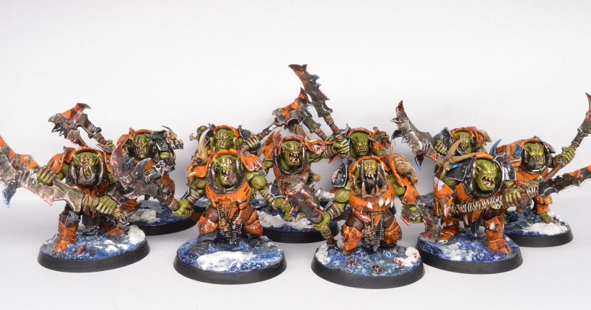 Showcase Orruk Ironjawz Brutes Tale of Painters