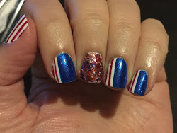 nail labor 4th july obsession glitter patriotic intended came than