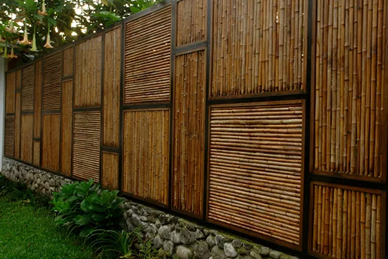 desain pagar dari bambu desain pagar dari bambu