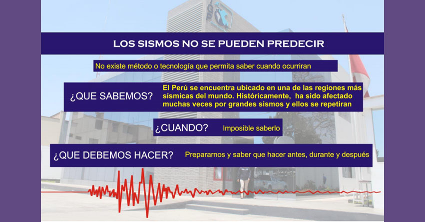 LOS SISMOS NO SE PUEDEN PREDECIR: Cuidado con falsa información en las redes sociales - IGP - www.igp.gob.pe LOS SISMOS NO SE PUEDEN PREDECIR: Cuidado con falsa información en las redes sociales - IGP - www.igp.gob.pe