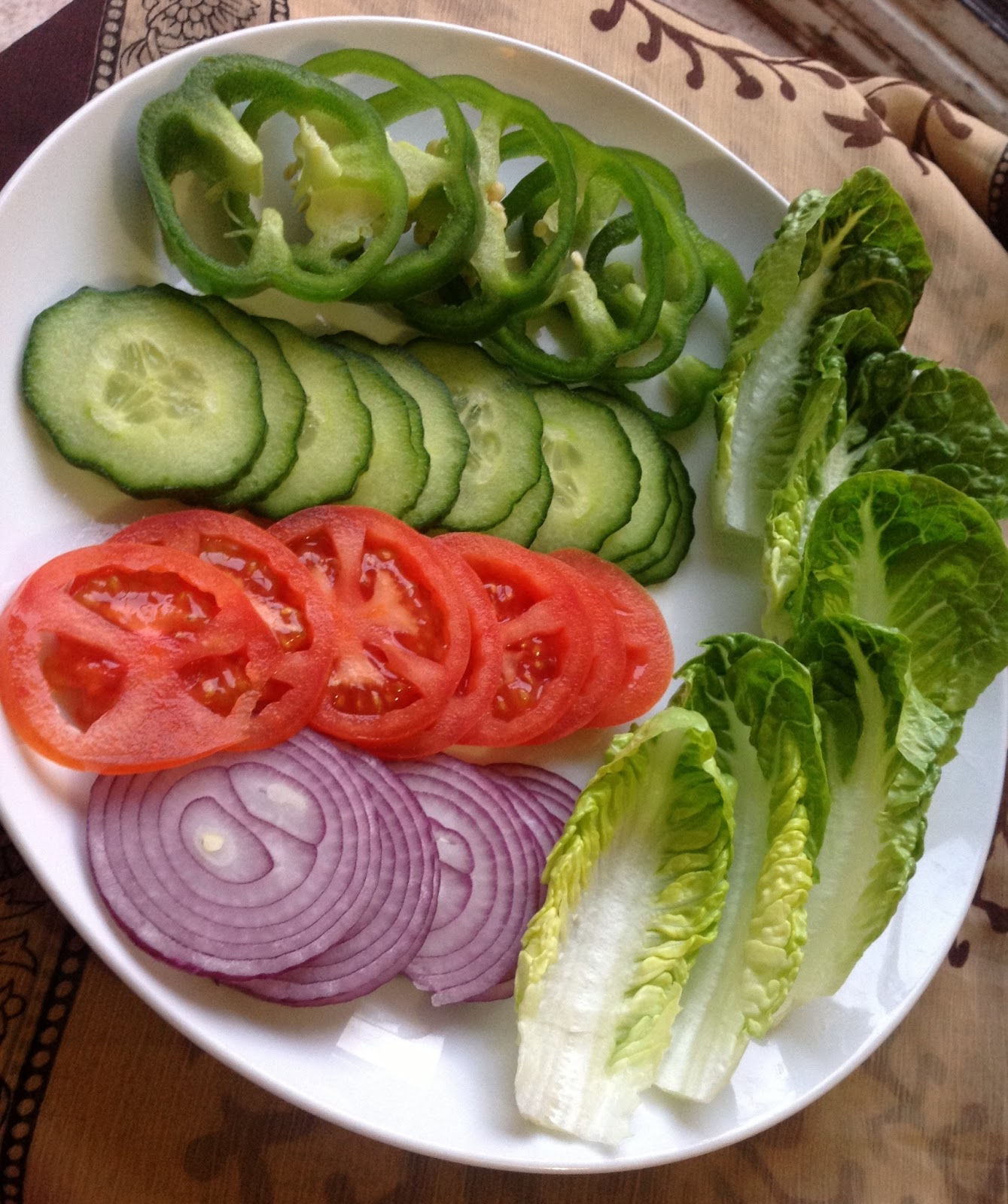 Encourage Spice Simple Vegetable Sandwich