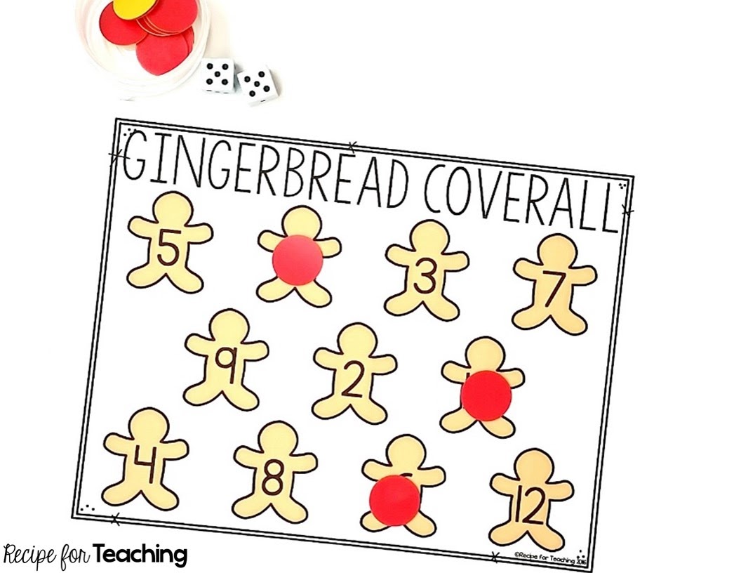 Gingerbread Coverall Games Recipe for Teaching