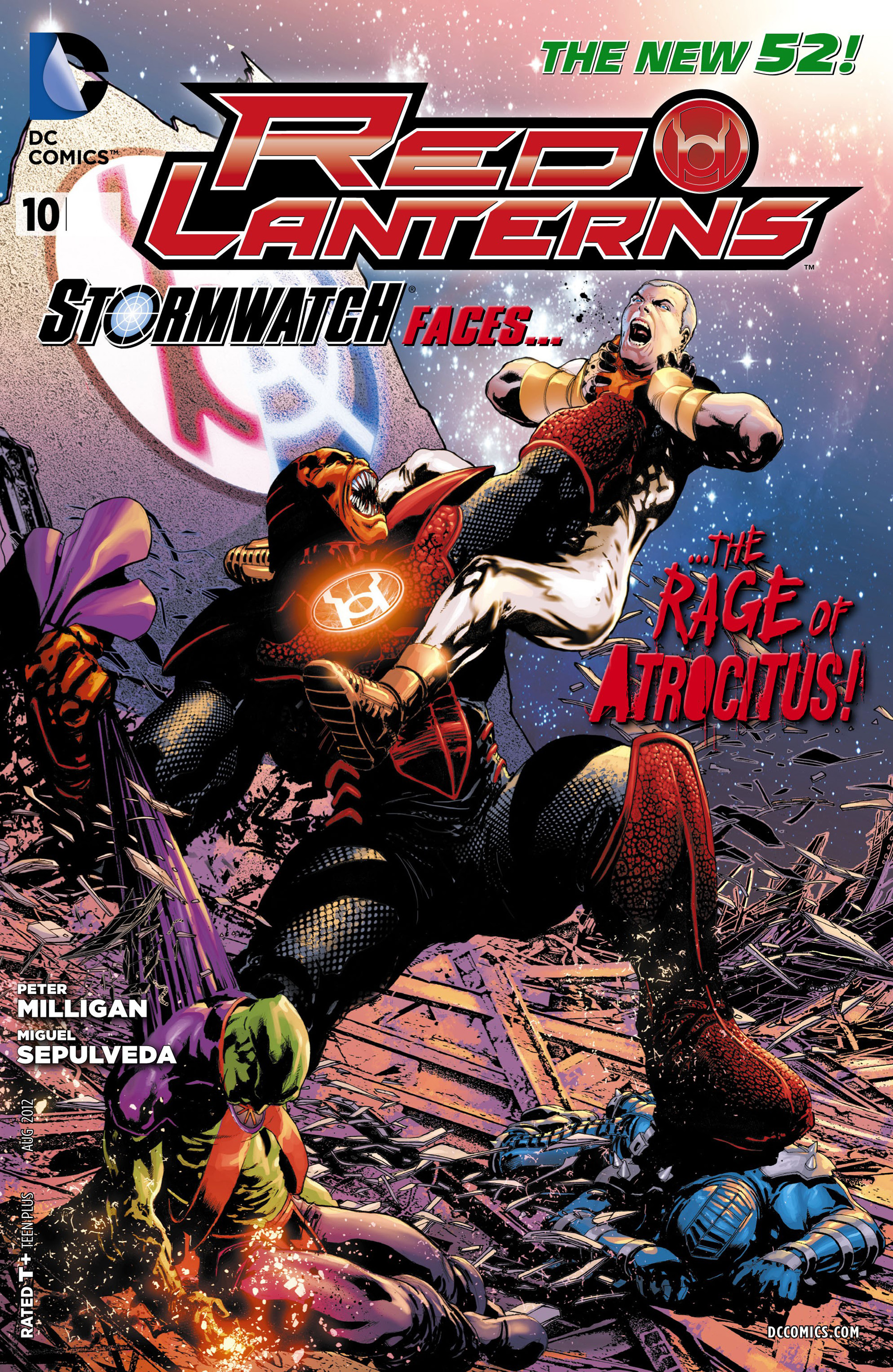 Read online Red Lanterns comic -  Issue #10 - 1