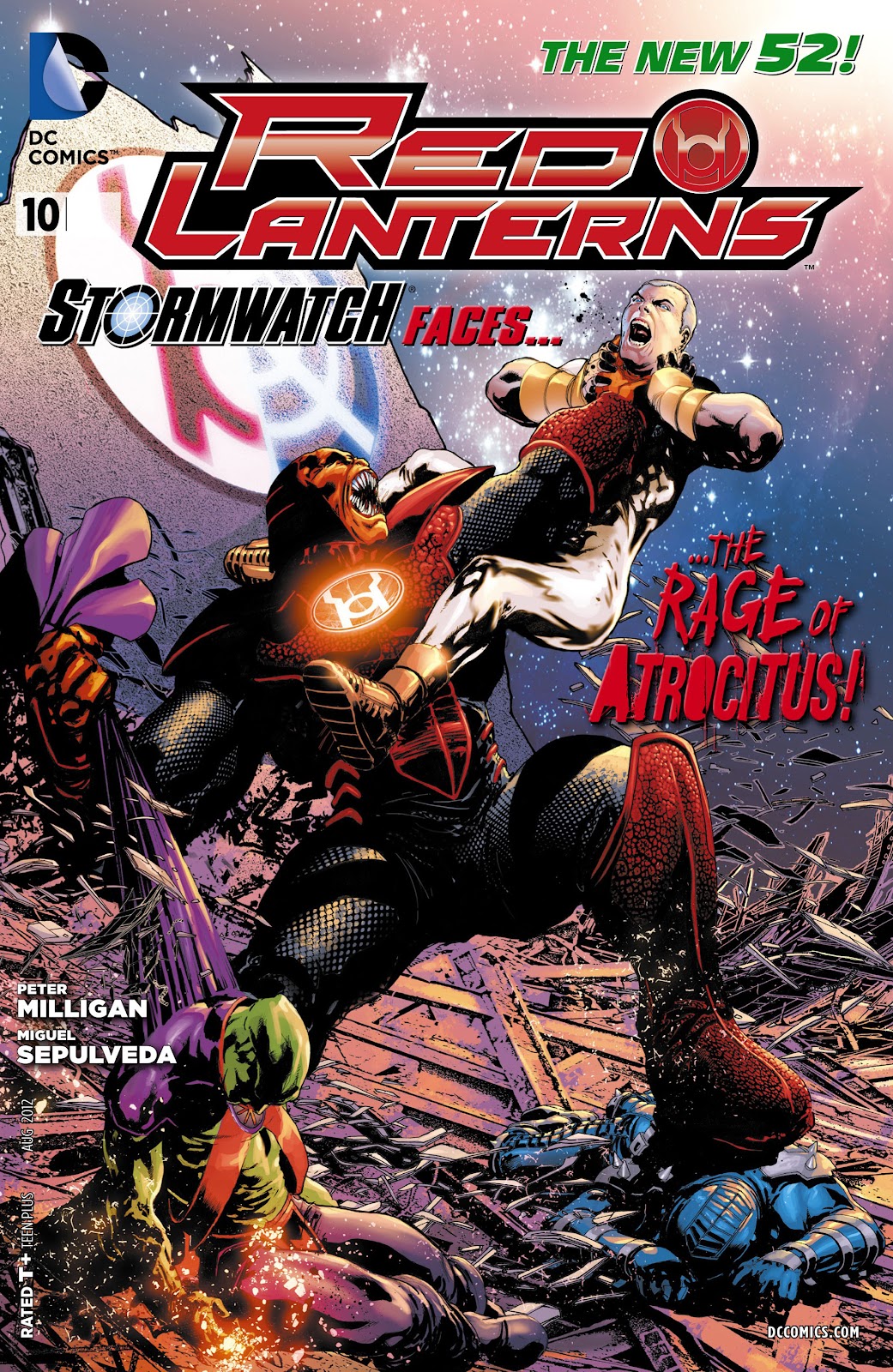 Red Lanterns issue 10 - Page 1