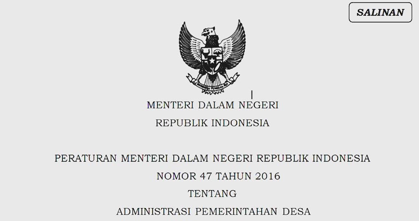 Permendagri 47 Tahun 2016 Tentang Administrasi Pemerintahan Desa Website Desa Ciburial Permendagri 47 Tahun 2016 Tentang Administrasi Pemerintahan Desa Website Desa Ciburial