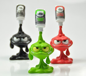 Tube Monster Vinyl Figures by VISEone - Zombie Juice Edition, Tomato Edition & Black Edition