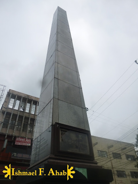 The Obelisk Marker of Calle Colon in Cebu City