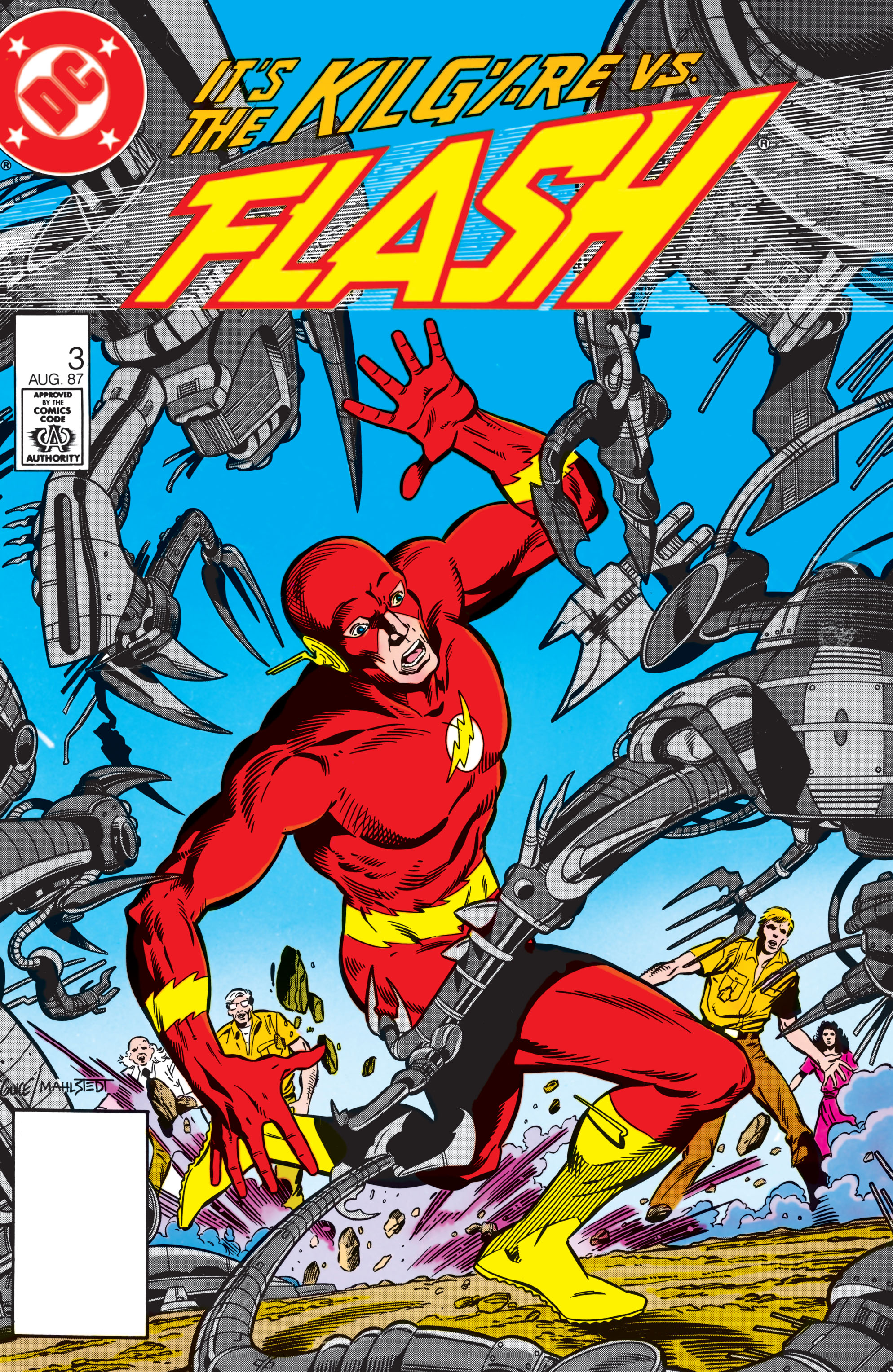 Read online The Flash (1987) comic -  Issue #3 - 1