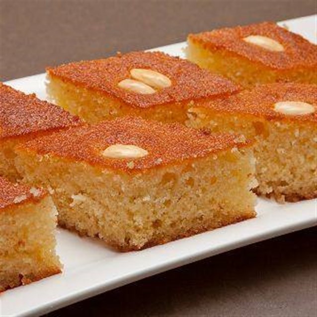 Basbousa Recipe Egyptian Basbousa How to Make Basbousa LEBANESE