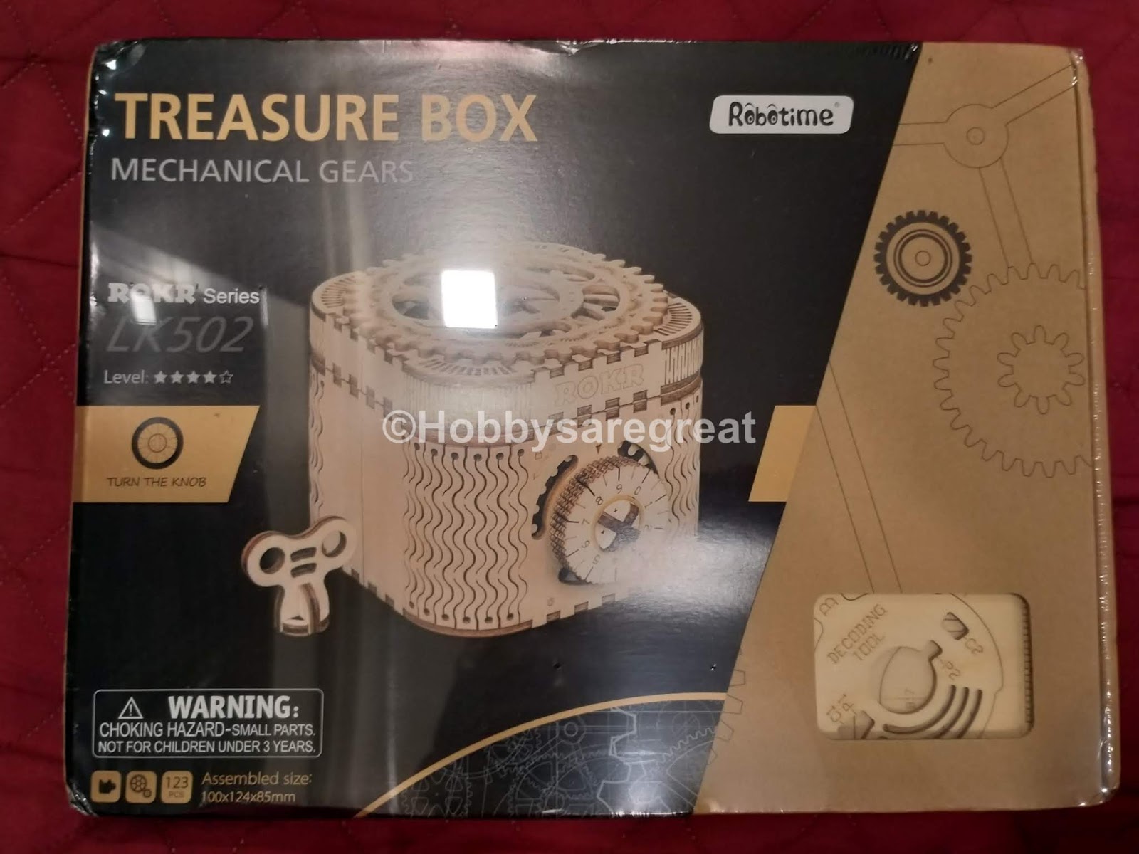 treasure box mechanical gears