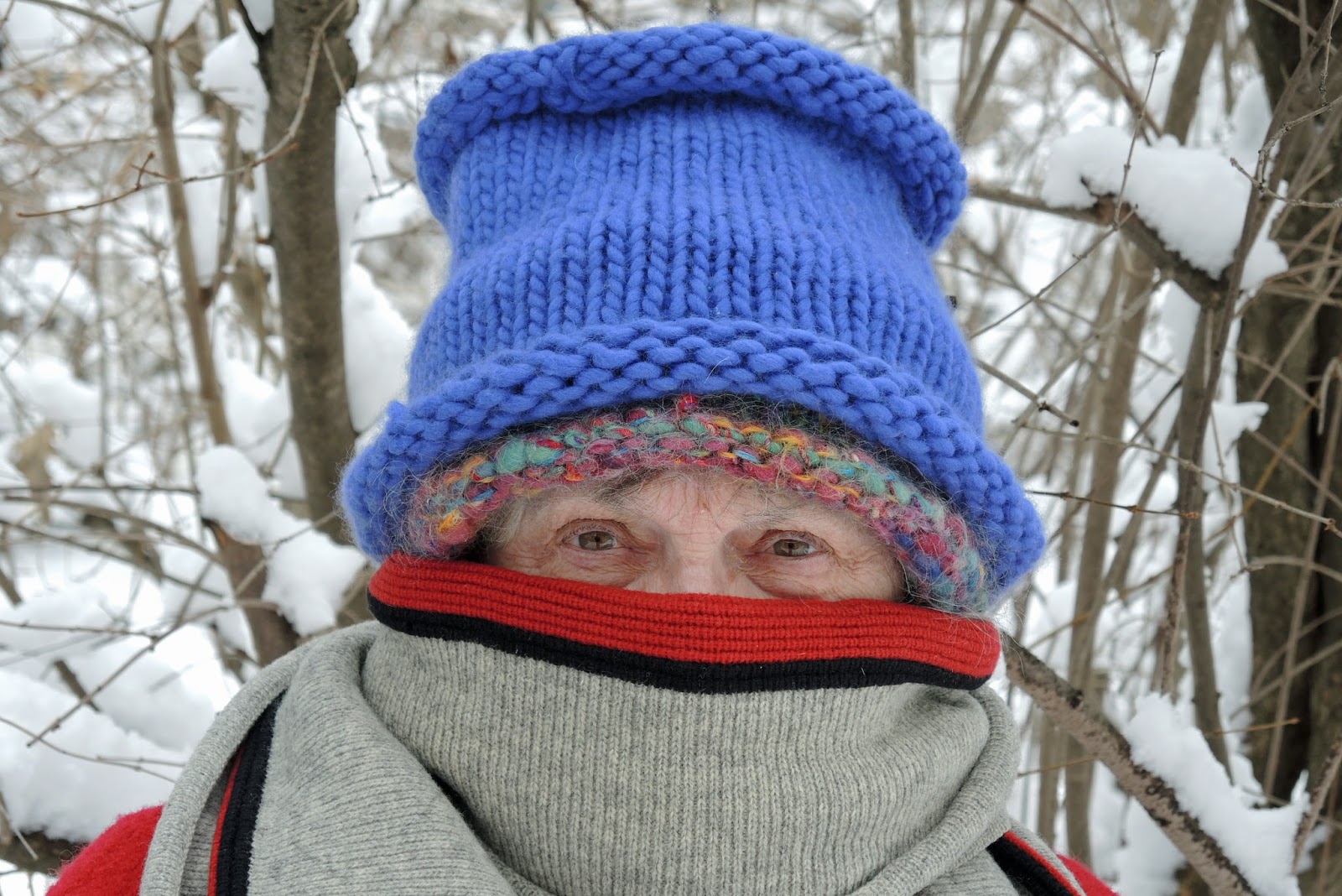 Hats for the Homeless knitting, giving, loving
