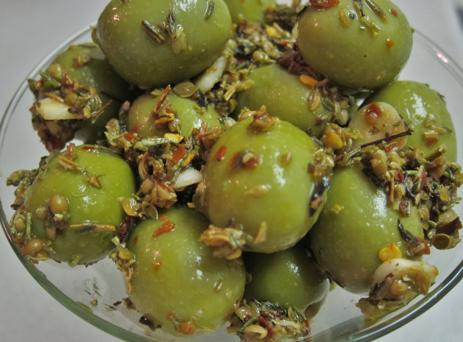 The Vegan Chronicle Marinated Spanish Olives