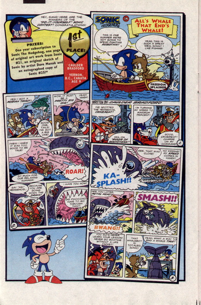 Read online Sonic The Hedgehog comic - Issue #23 - 17