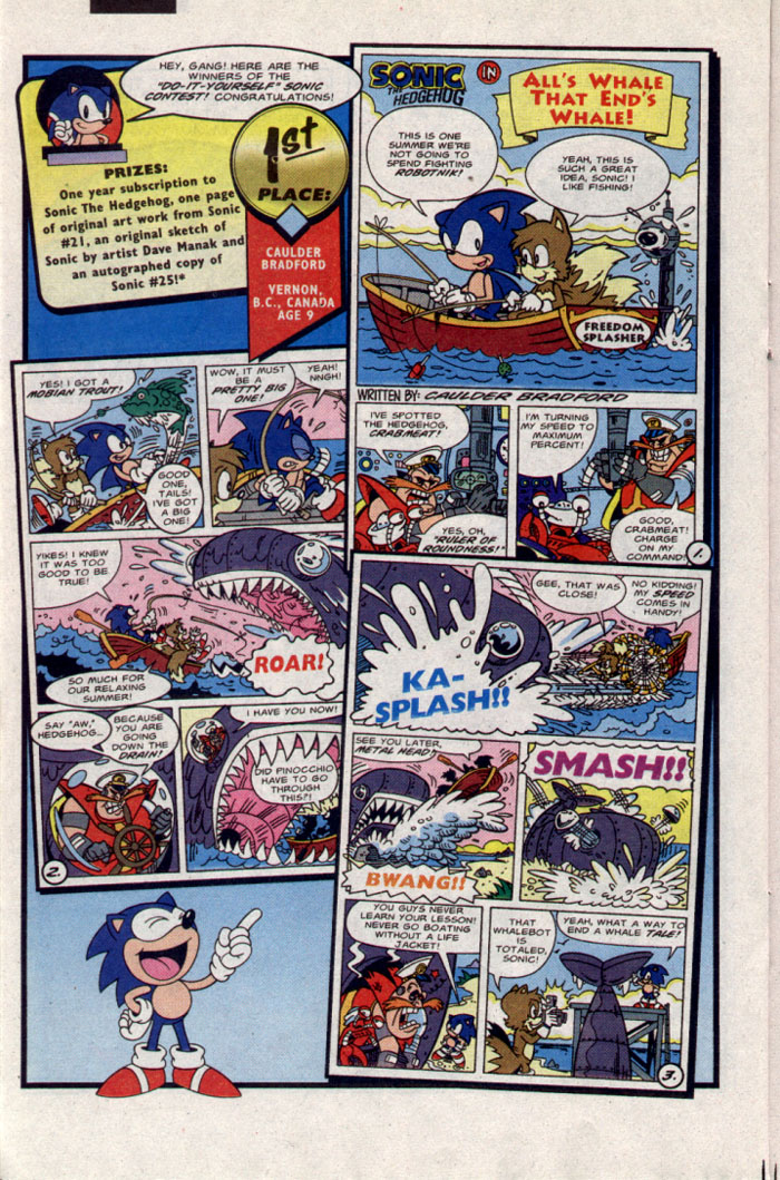 Read online Sonic The Hedgehog comic -  Issue #23 - 17