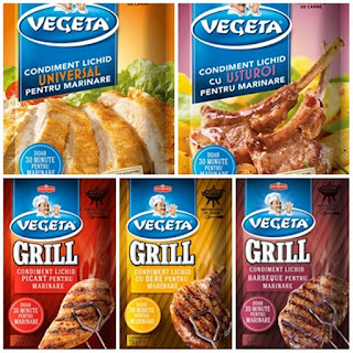 VEGETA Grill condimente lichide pentru marinare