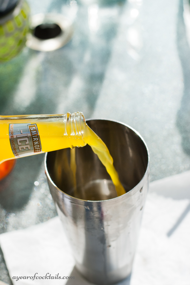 Spooky Screwdriver A Year of Cocktails