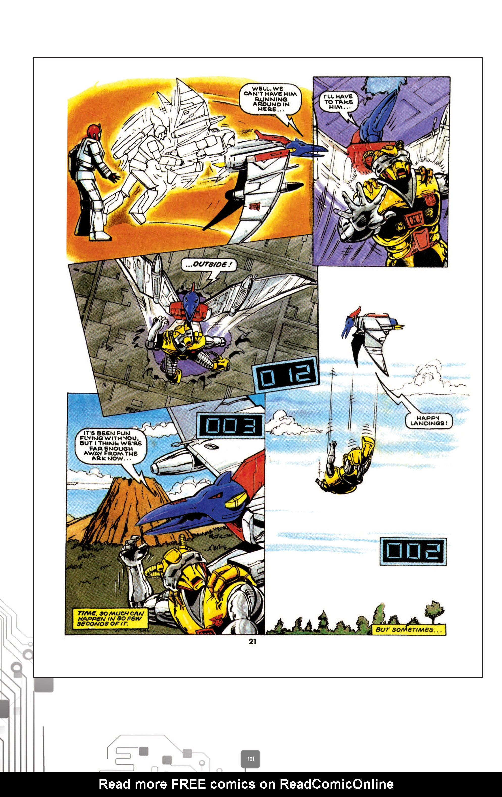 Read online The Transformers Classics UK comic -  Issue # TPB 1 - 192
