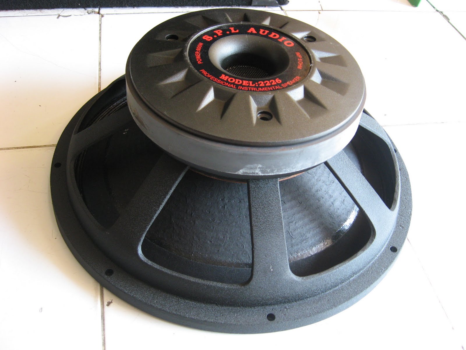 SPL AUDIO SPEAKER SPL Audio 15" Tipe 2226