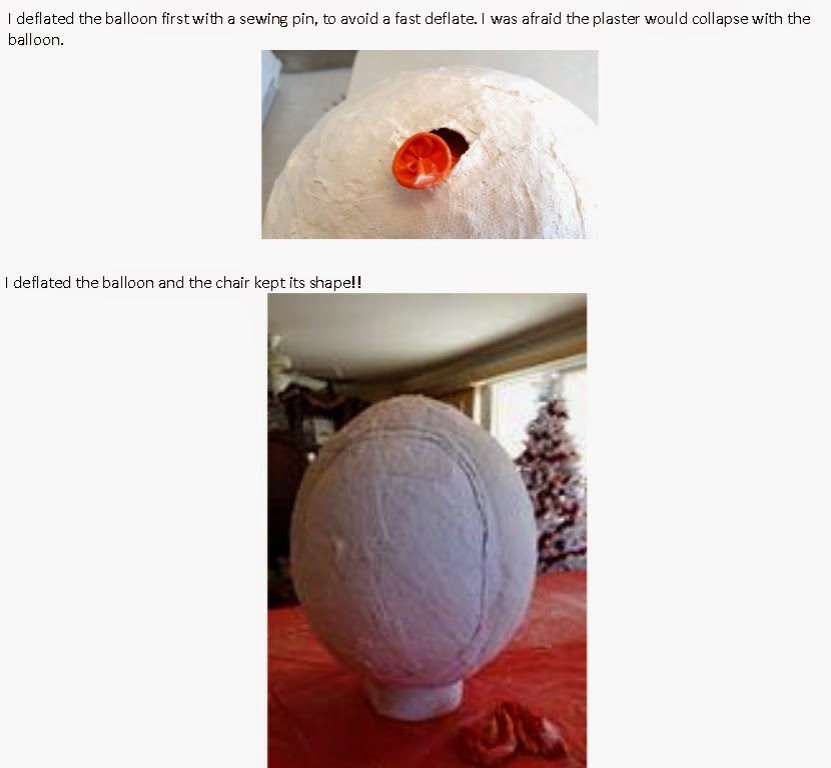 Living A Doll's Life DIY Julie Albright's Egg Chair TUTORIAL (Part Two)