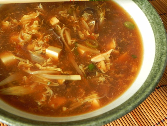 Китайский, кислый суп