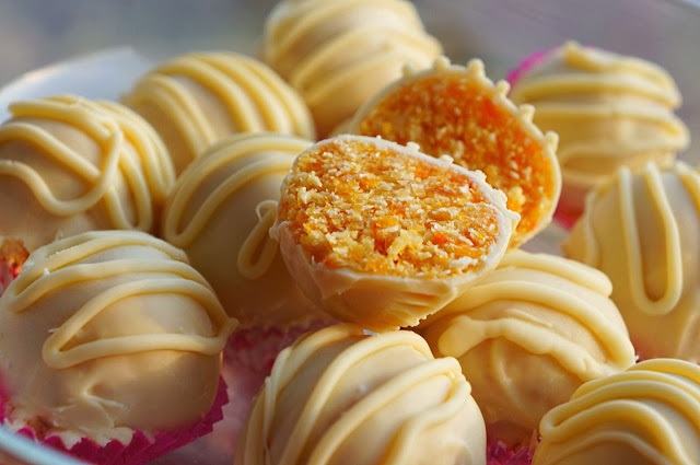 Apricot and Coconut Truffles