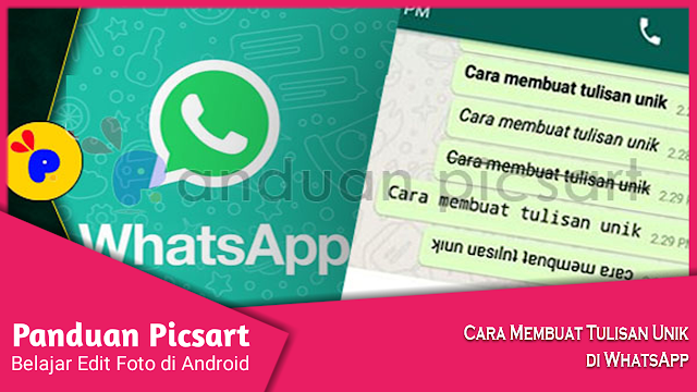 Inilah Trik Merubah Tulisan di Whatsapp Jadi Keren dan Unik Inilah Trik Merubah Tulisan di Whatsapp Jadi Keren dan Unik