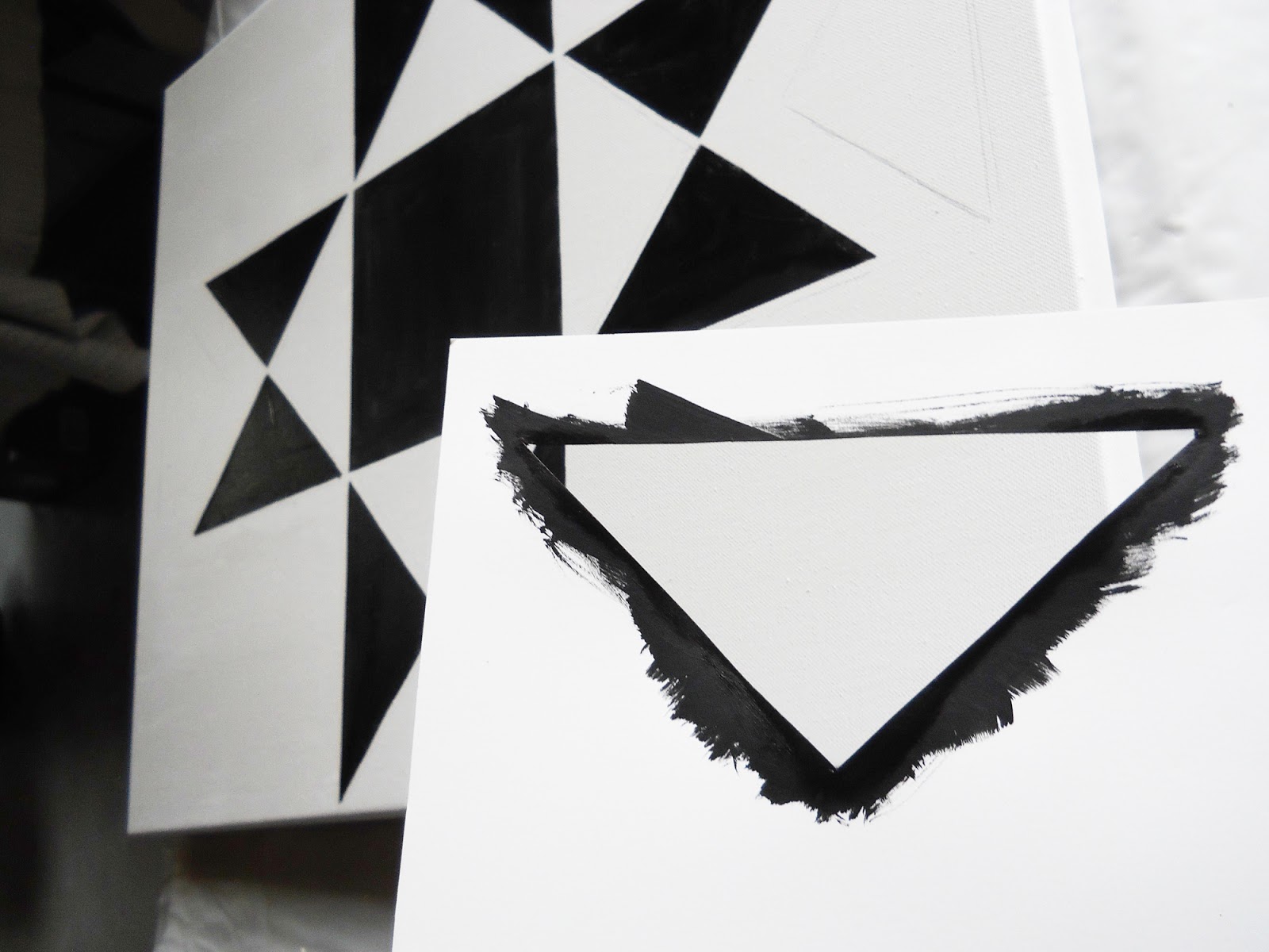 Lake Girl Paints How to Make a Framed Canvas Quilt BlockFarmhouse Art