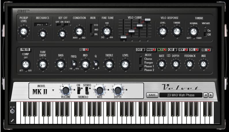 AIR Music Tech Velvet 2 v2.2.0 for Windows latest version