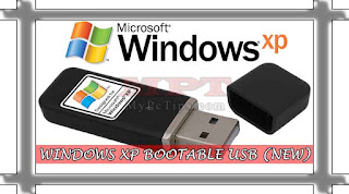 Learn creating Windows XP Bootable USB with a simple method