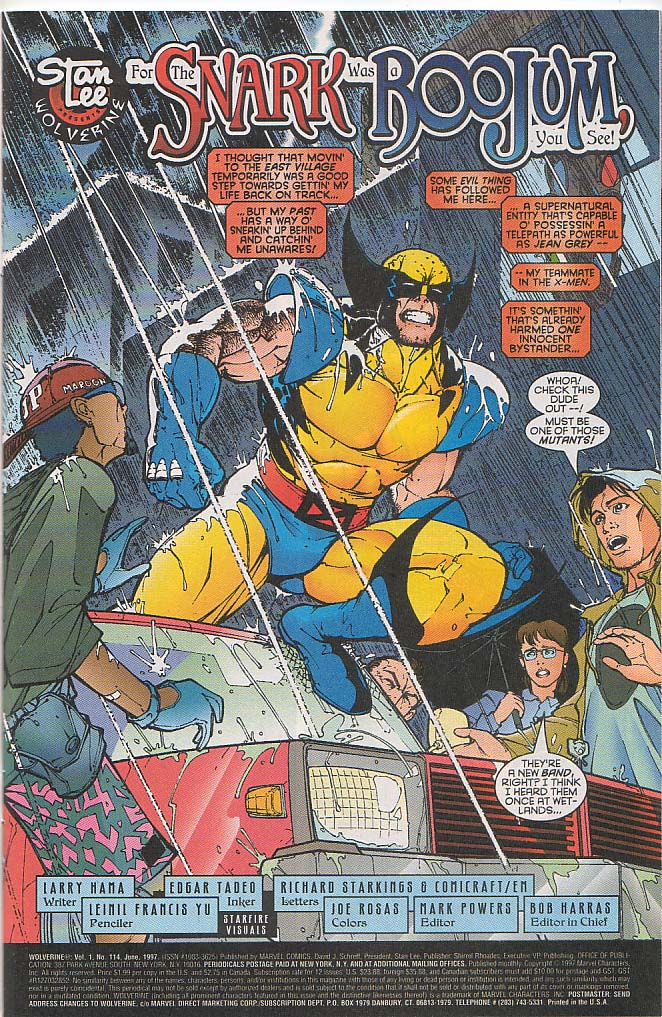 Wolverine (1988) Issue #114 #115 - English 2